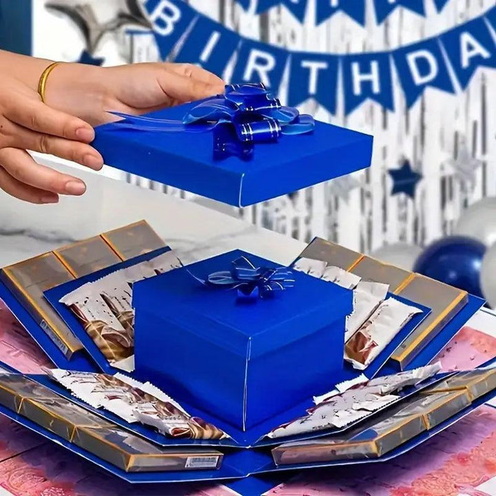 Explosie cadeaubox | Maak de mooiste verrassingsbox | 1+1 gratis - Storebay.nl