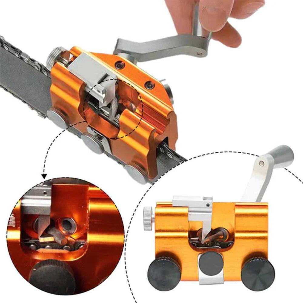 QuickSharp™ | Professioneel kettingzaag slijpgereedschap - Storebay.nl