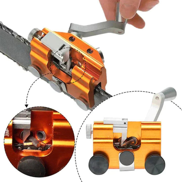QuickSharp™ | Professioneel kettingzaag slijpgereedschap - Storebay.nl