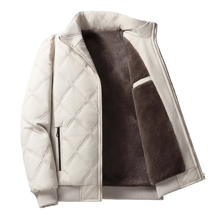 NordQuilt | Heren gewatteerde winterjas met fleece voering