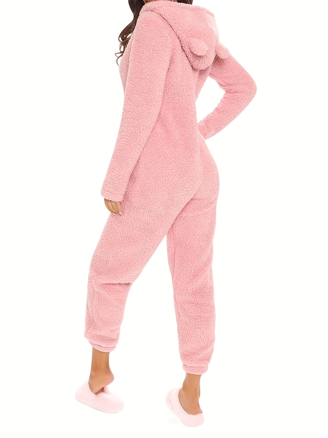 Dames Onesie | Warme Fleece Pyjama Jumpsuit