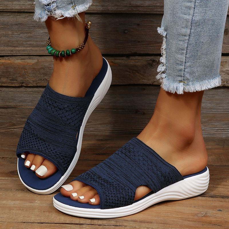SoleSoft | Comfortabele slipper sandalen met voetondersteuning