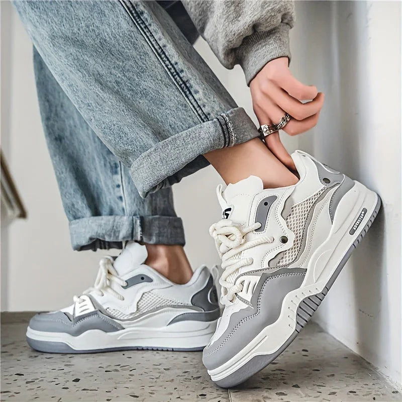 UrbanStride | Moderne vetersneaker voor heren