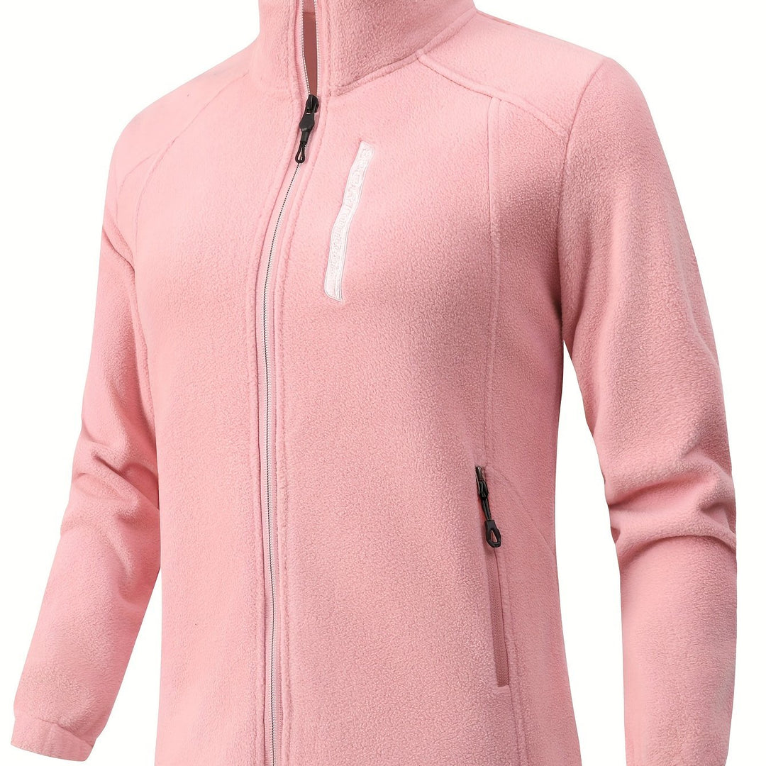 Dames winterjas | Fleece jas met voering voor herfst en winter