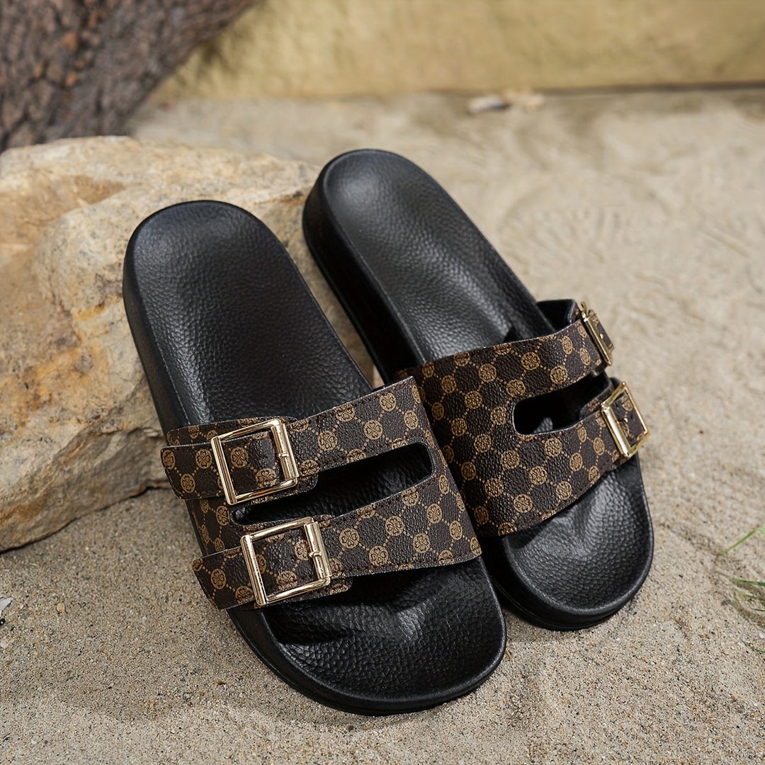 TerraTone | Verstelbare sandalen met stijlvol patroon