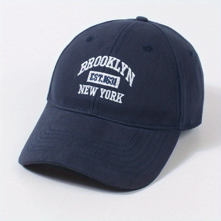 Brooklyn Cap | Verstelbare heren baseballpet katoen casual