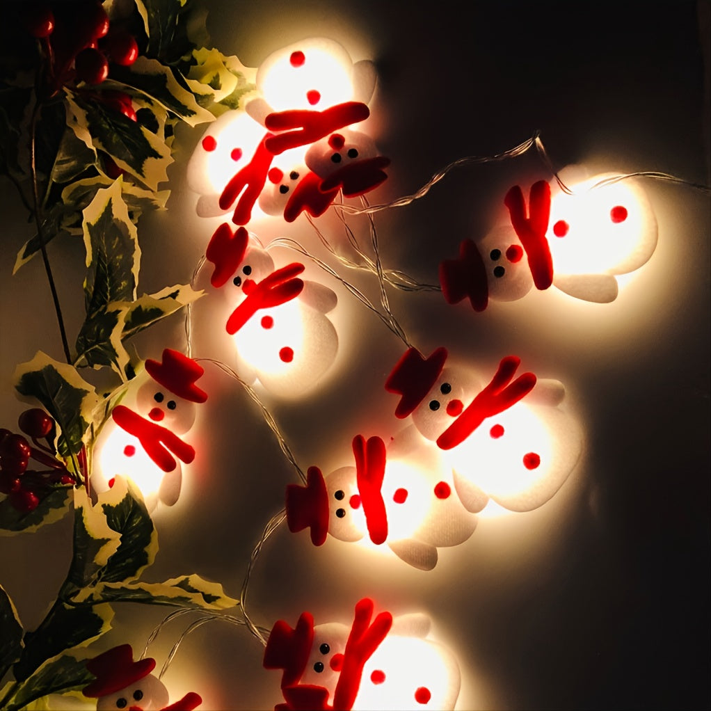 Sneeuwpop LED Lichtboom – Warme Kerstverlichting voor een Gezellige Winter Sfeer