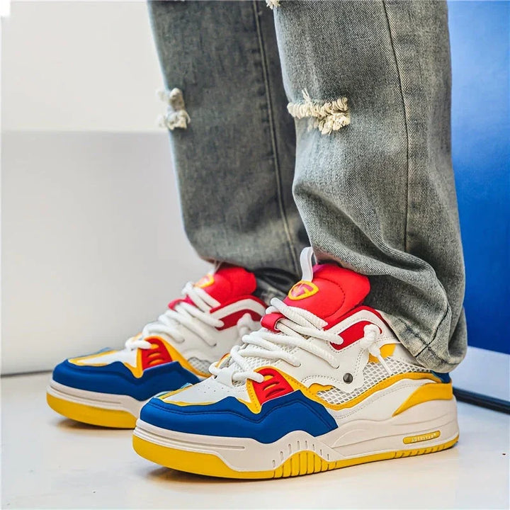 UrbanStride | Moderne vetersneaker voor heren