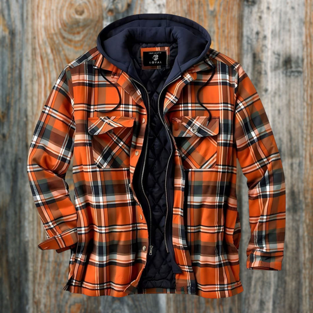 Kodiak | Heren Lumberjack Jas met Capuchon
