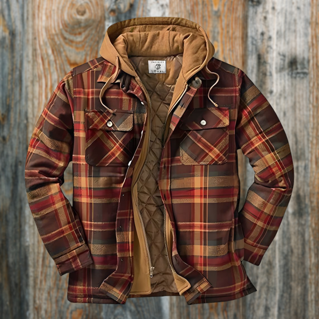 Kodiak | Heren Lumberjack Jas met Capuchon
