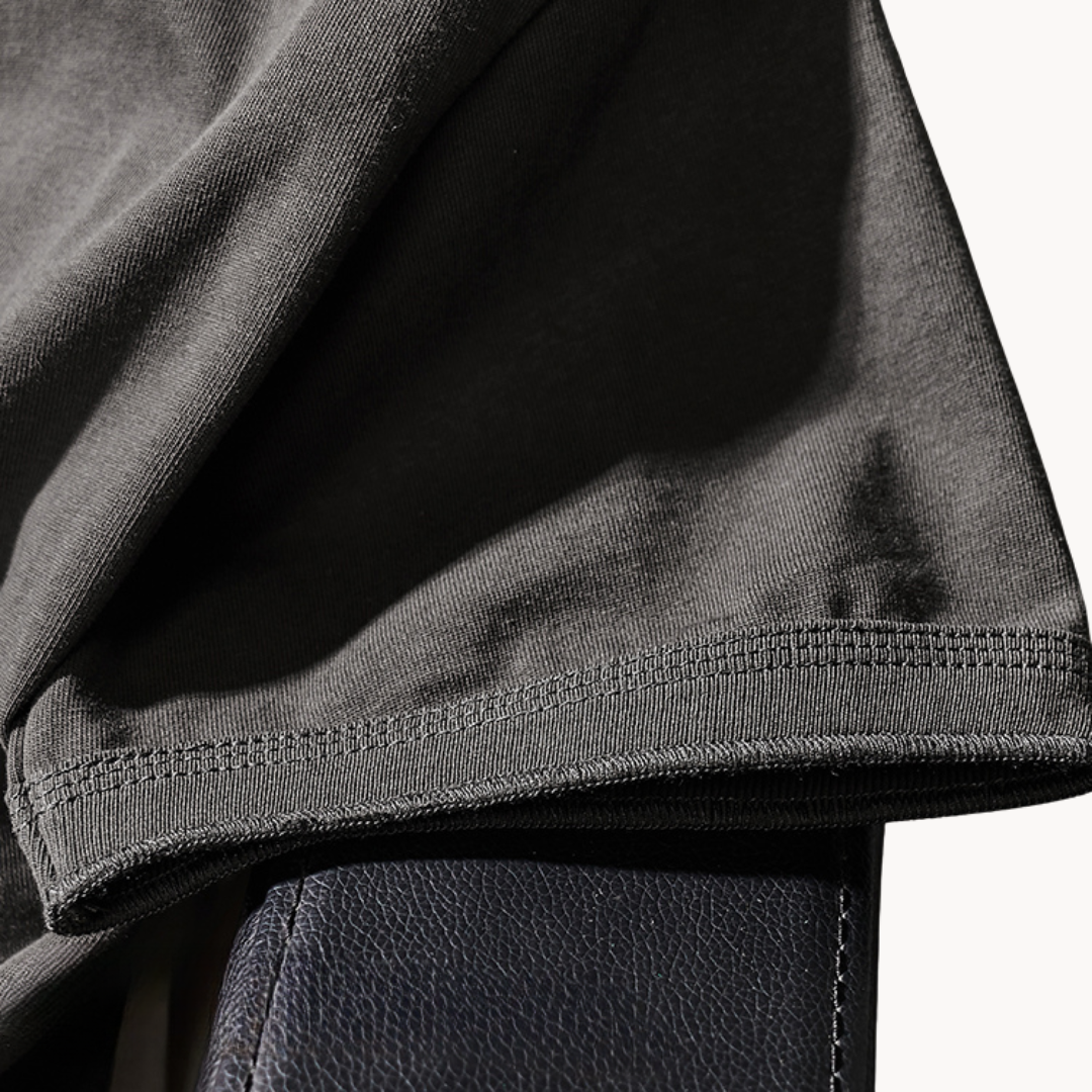 CottonTrail | Henley t‑shirt van katoen voor dagelijks gebruik
