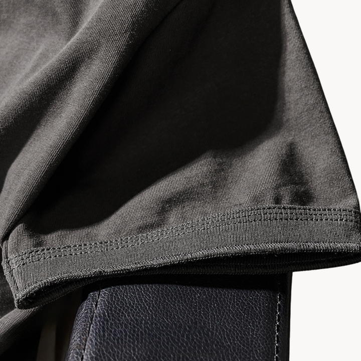 CottonTrail | Henley t‑shirt van katoen voor dagelijks gebruik