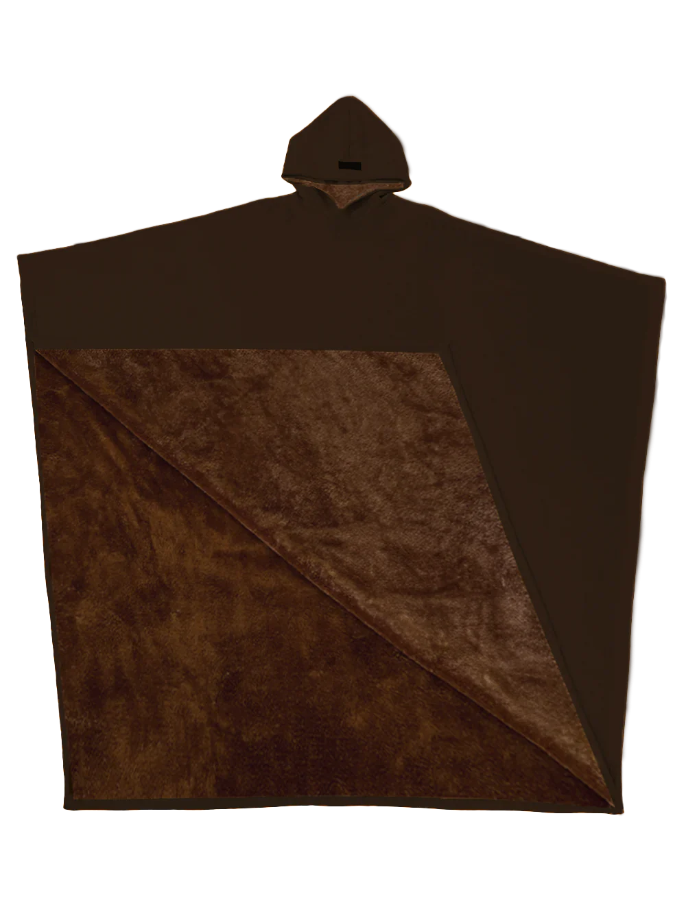 Hoodie deken | Fleece cape met capuchon voor dames en heren