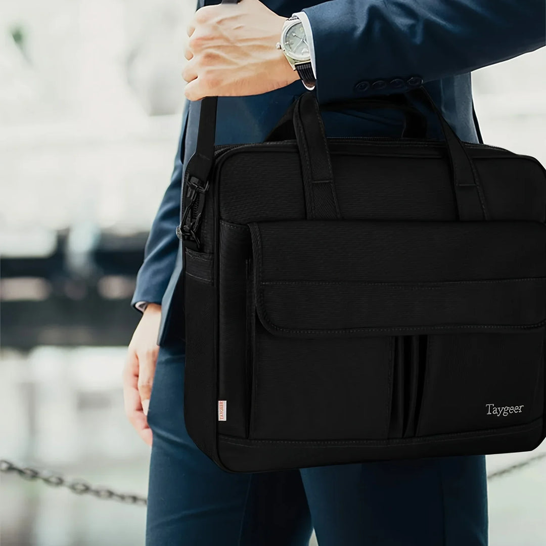Laptop tas 15.6 inch | Business schoudertas met handvat en strap