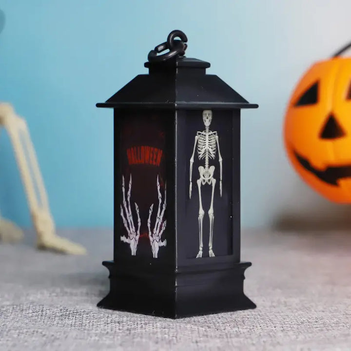 Spookachtige Halloween décor lantaarn