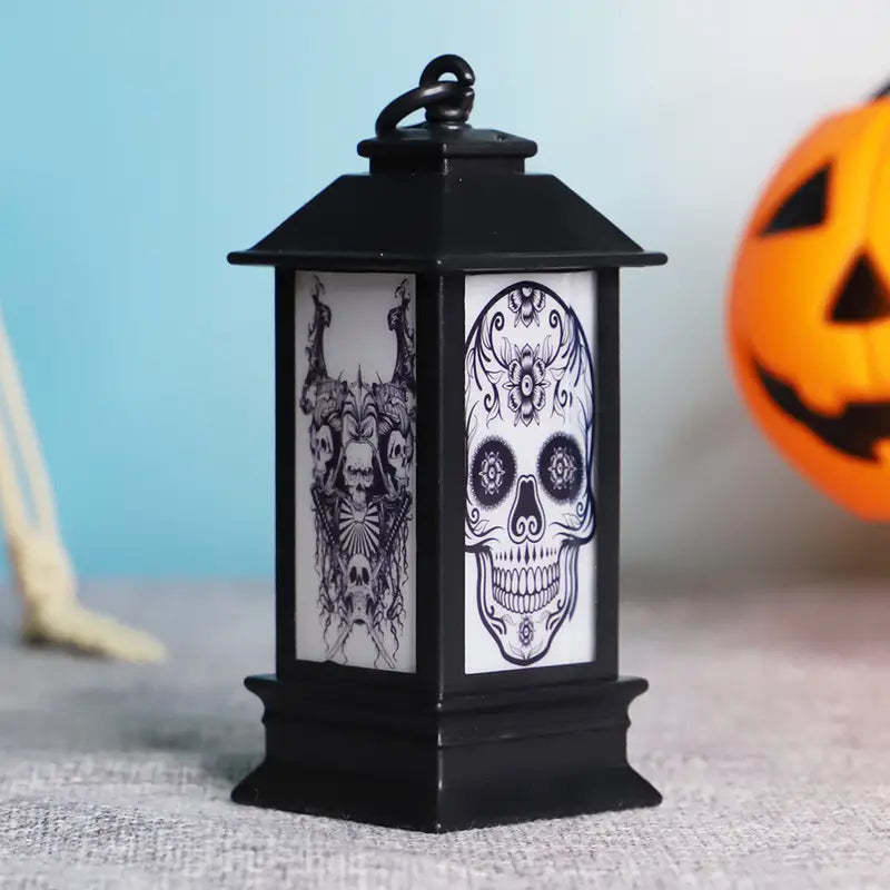 Spookachtige Halloween décor lantaarn