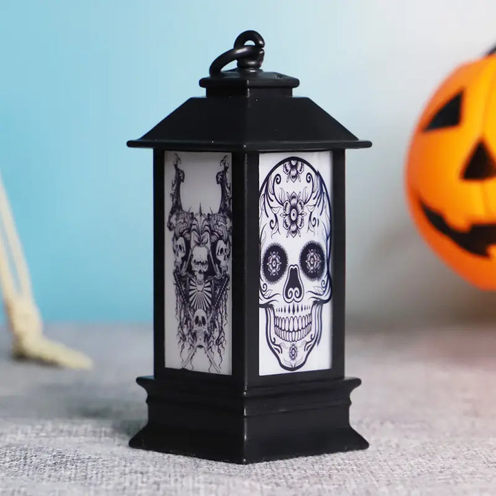 Spookachtige Halloween décor lantaarn
