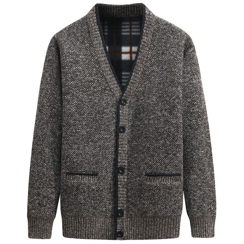 Mika | Herenvest met Knoopsluiting en V-Hals