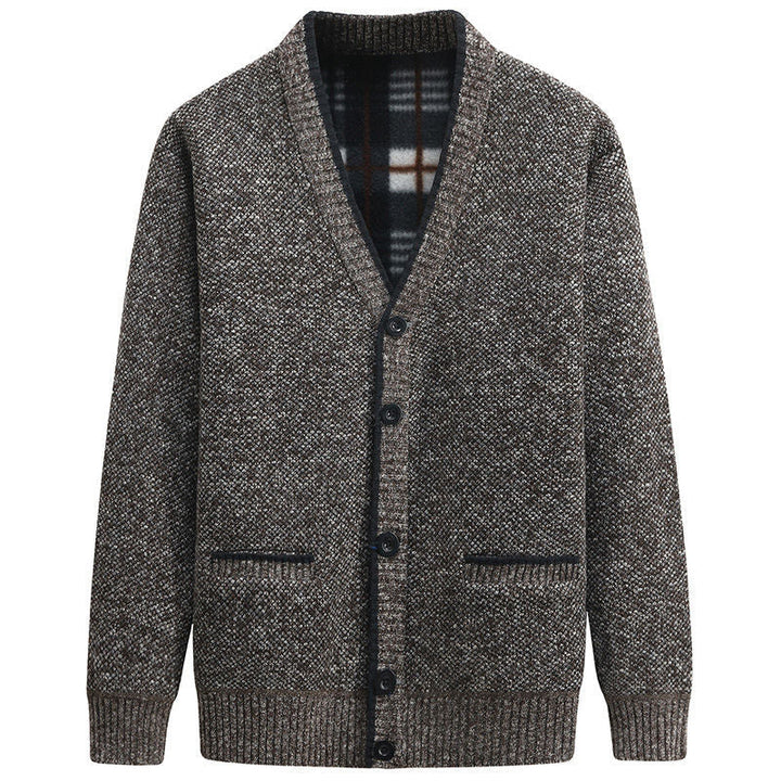 Mika | Herenvest met Knoopsluiting en V-Hals