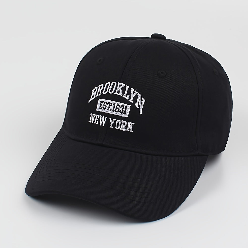 Brooklyn Cap | Verstelbare heren baseballpet katoen casual