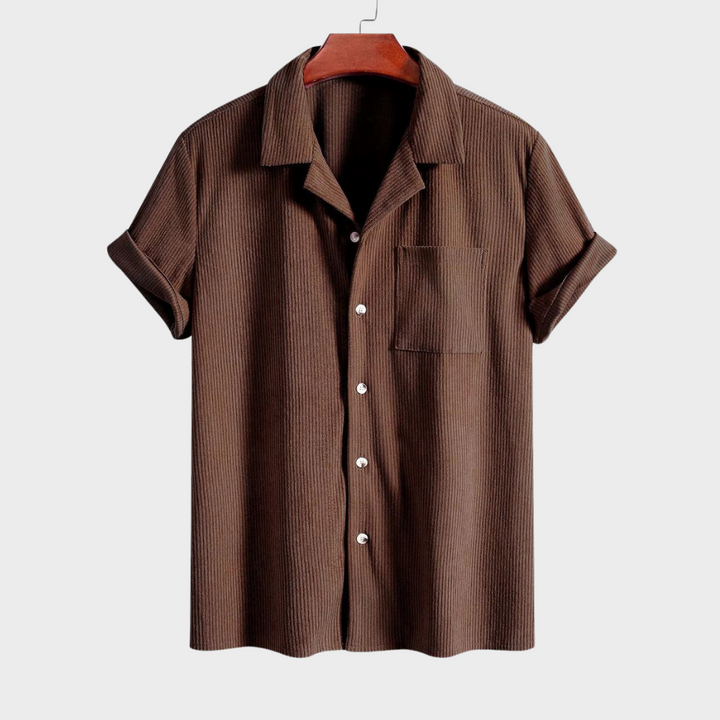 CordoCuba | Corduroy overhemd met relaxte fit