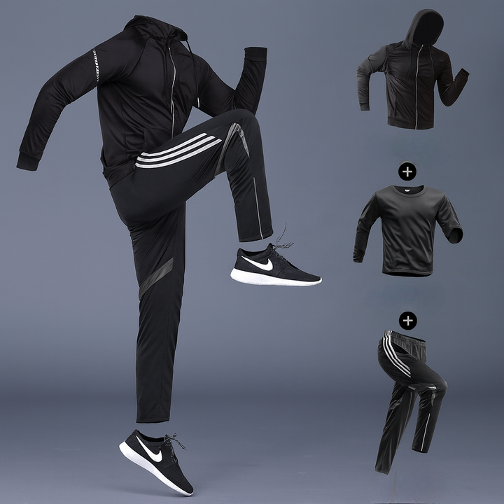 Heren trainingspak | Performance set met ademend materiaal