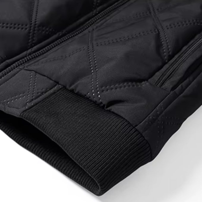 NordQuilt | Heren gewatteerde winterjas met fleece voering
