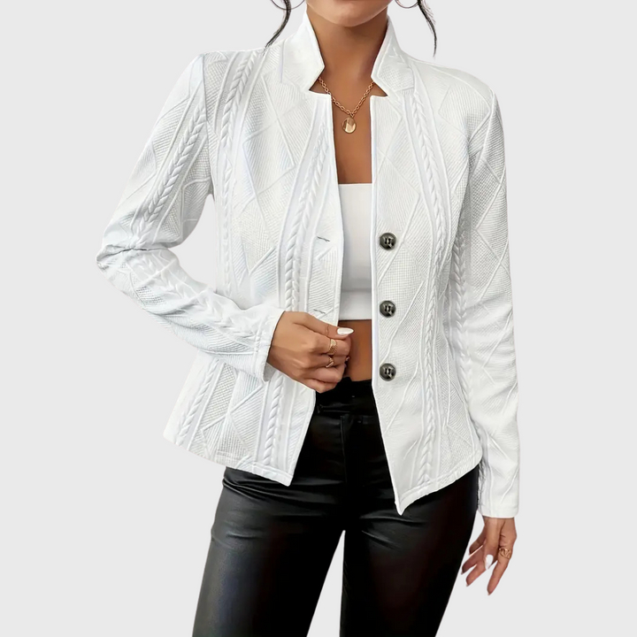Blazer dames | Getailleerd colbert in elegant design