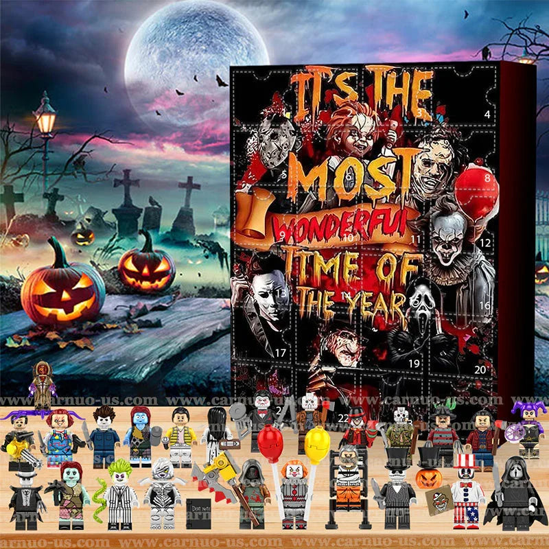 Halloween Horror Adventskalender | 24 dagen griezelige figuren verrassing