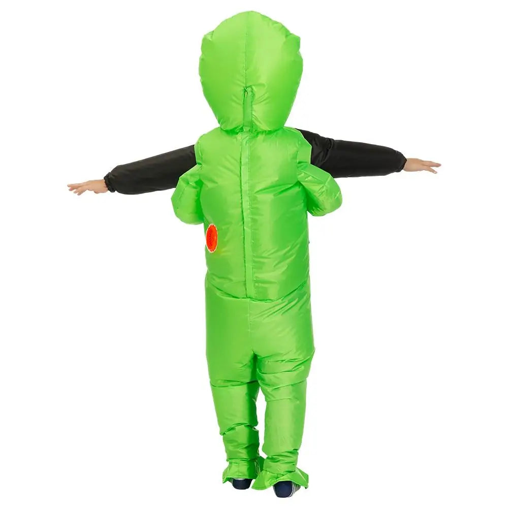 Galactic | Opblaasbaar halloween alienkostuum