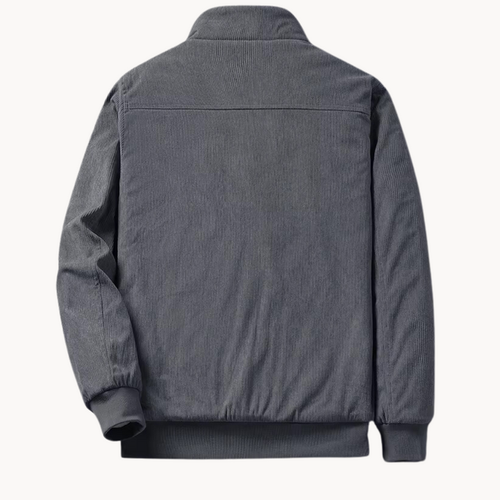 Cordura jacket | heren winddichte corduroy jas met fleecevoering