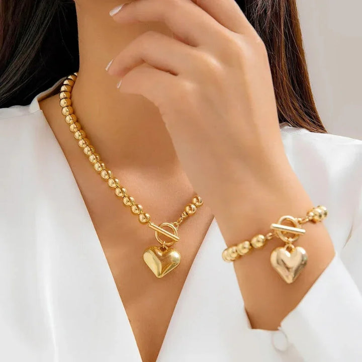 PearlAmor | Romantische parelketting en armband