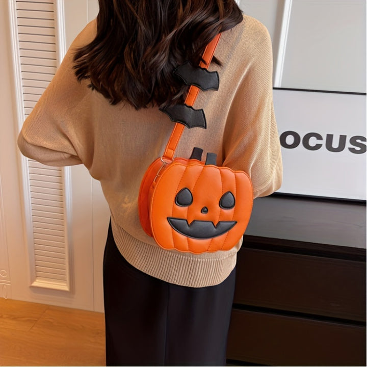 Halloween crossbody bag | Pompoen handtas dames