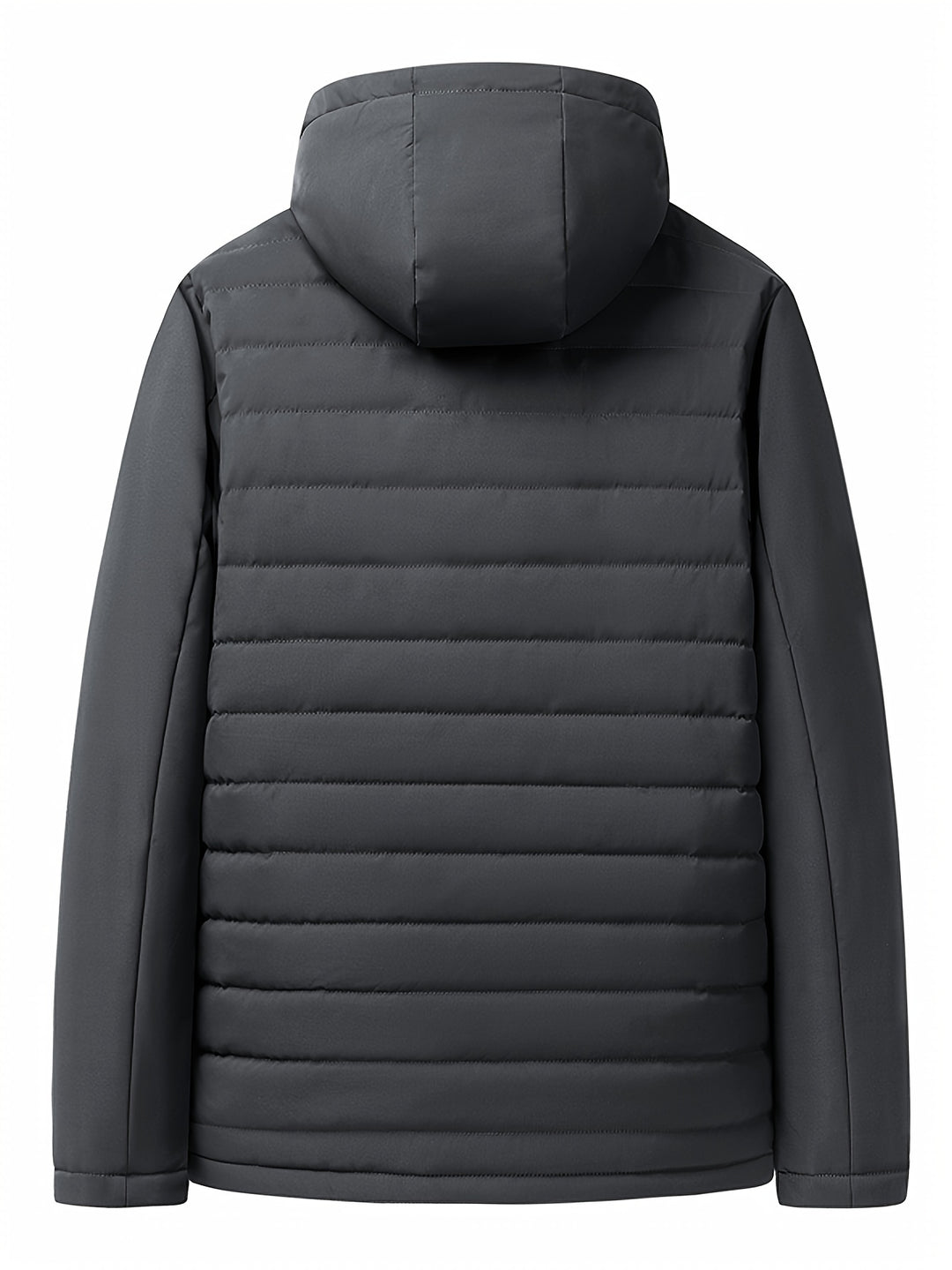 Heren winterjas | Parka met fleece voering en capuchon