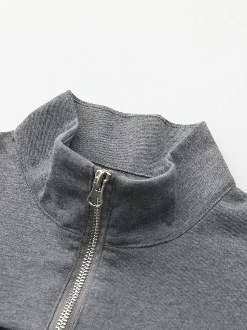 Camden | Half-zip pullover met modern colorblock design