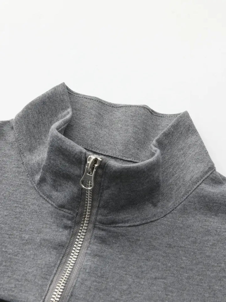 Camden | Half-zip pullover met modern colorblock design