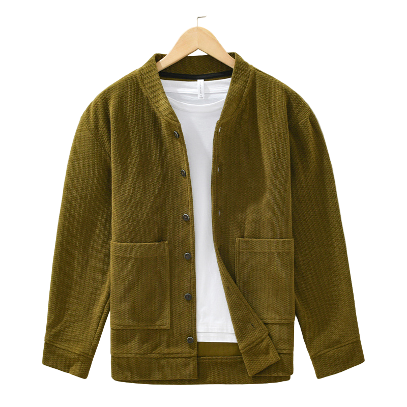Wexford | Heren corduroy jas met knoopsluiting