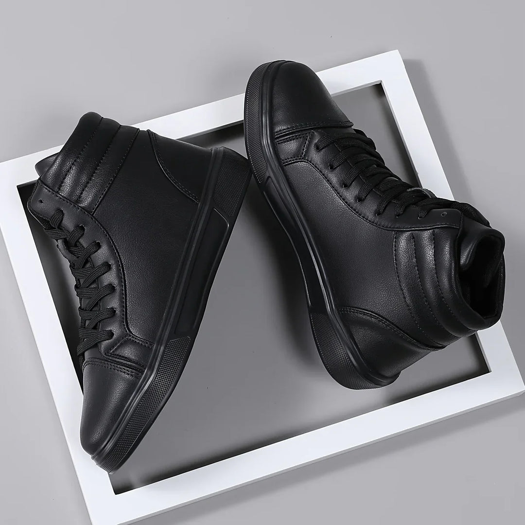 High top sneakers zwart | Streetwear unisex casual schoenen