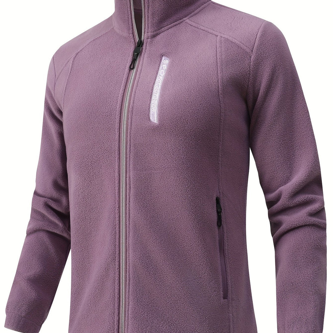 Dames winterjas | Fleece jas met voering voor herfst en winter