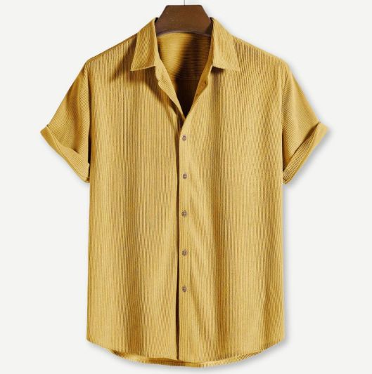 CordoCuba | Corduroy overhemd met relaxte fit