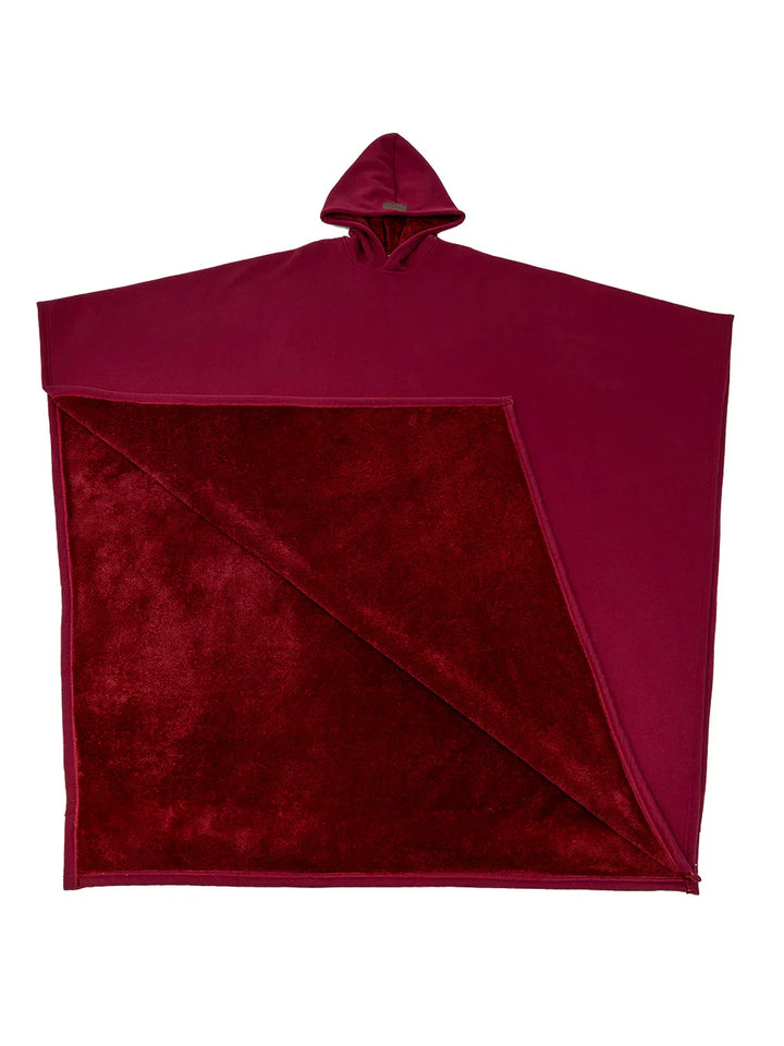 Hoodie deken | Fleece cape met capuchon voor dames en heren