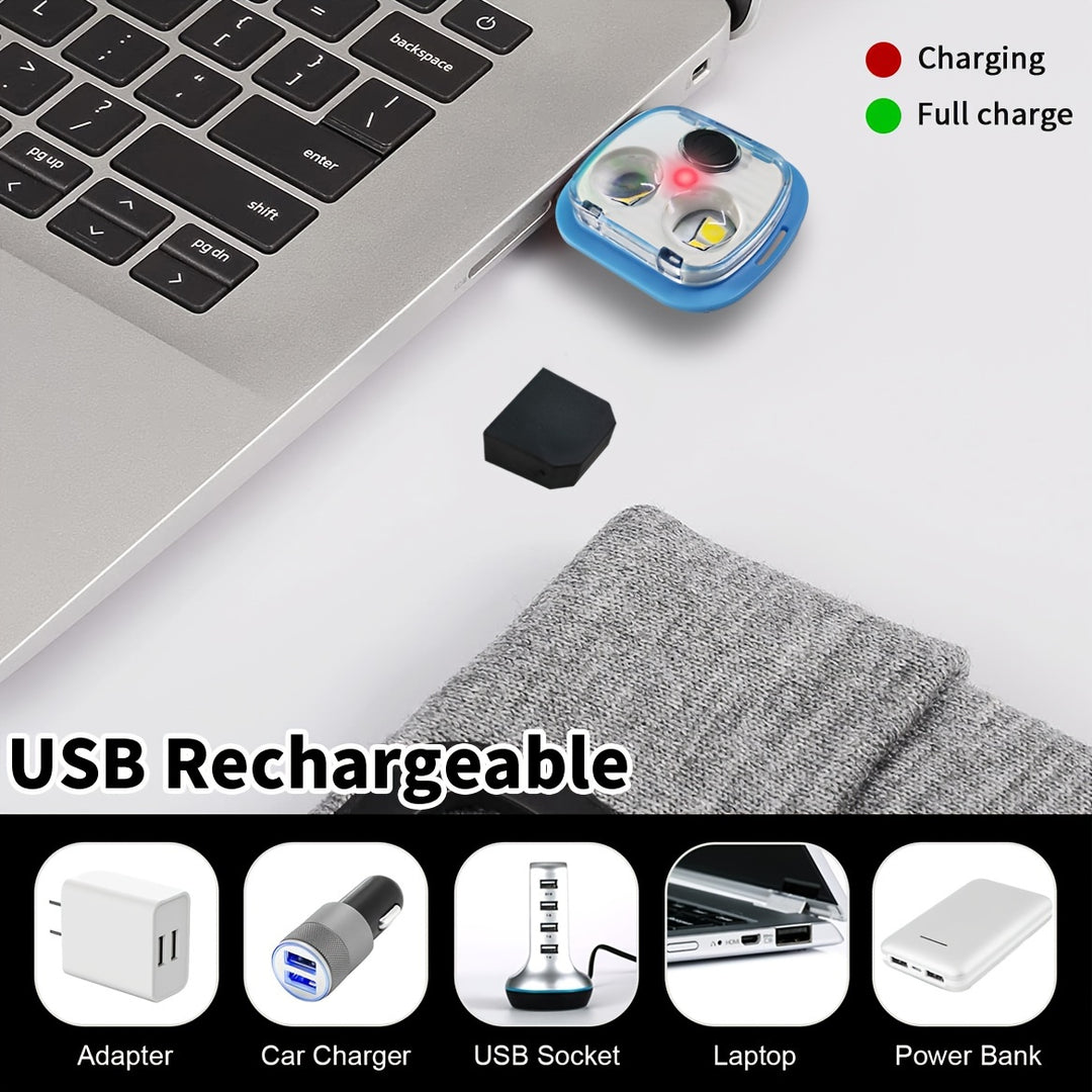 Unisex Wintermuts met Ingebouwde LED Lamp – Oplaadbare Verlichte Beanie voor Buitenactiviteiten