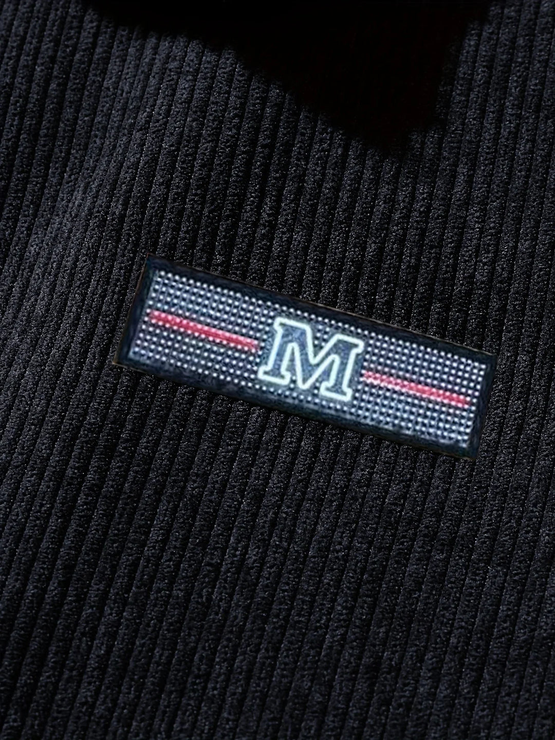 Heren winterjas | Corduroy jas met fleece voering en kraag