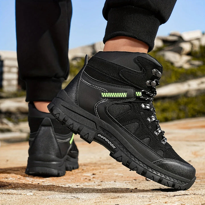 Heren boots | Camouflage hiking laarzen met anti-slip zool