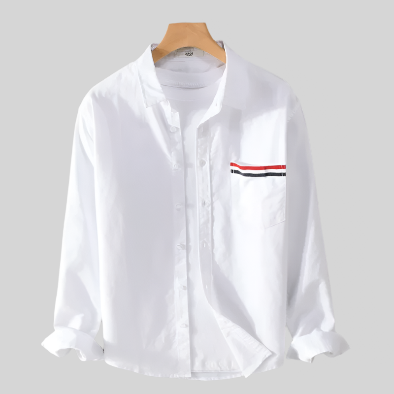 PlazaEase | Casual shirt met relaxte pasvorm