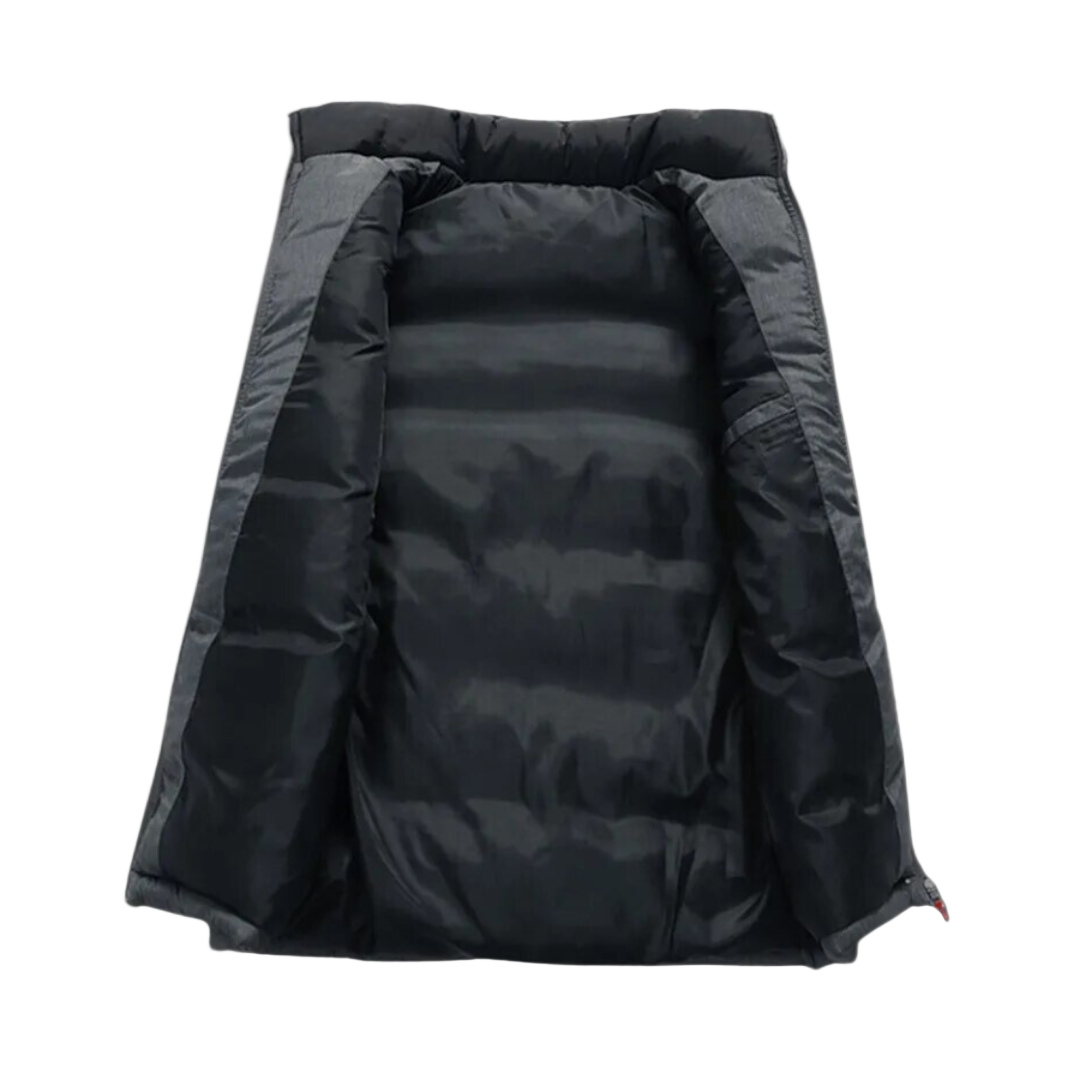 Anton | heren gewatteerd bodywarmer met stretch pasvorm