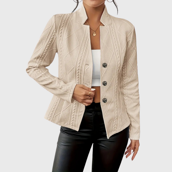 Blazer dames | Getailleerd colbert in elegant design