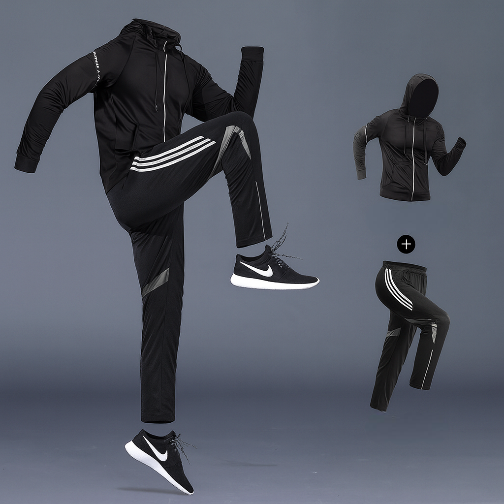 Heren trainingspak | Performance set met ademend materiaal