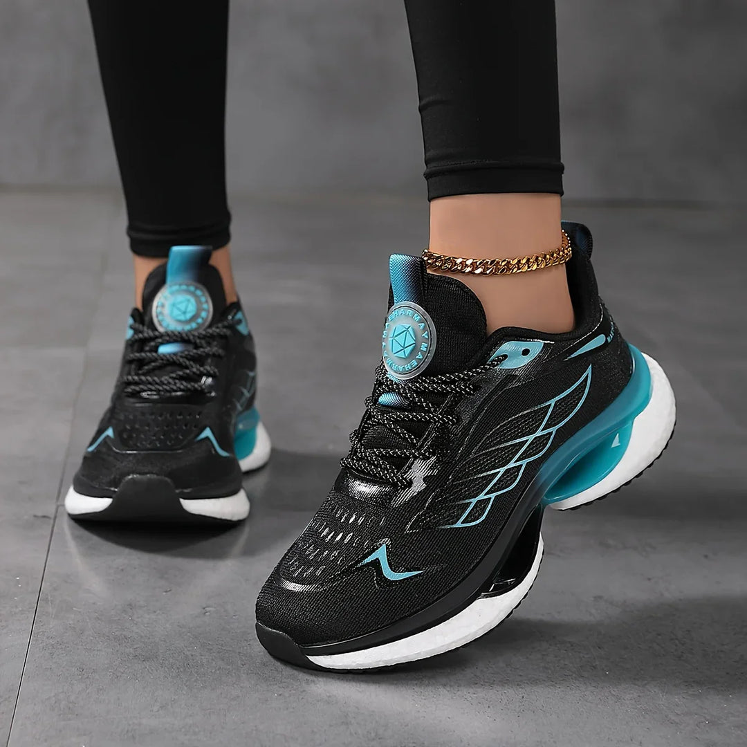 Dames hardloopschoenen | Lichtgewicht sneakers met schokdemping