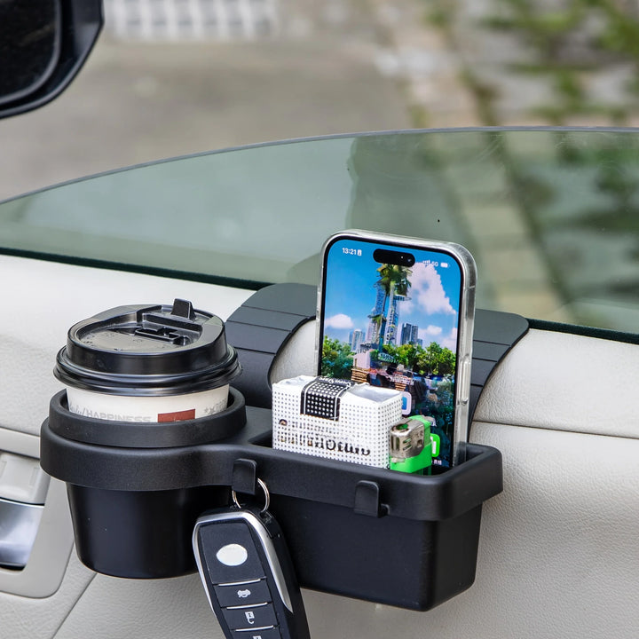 Auto deur organizer | 4-in-1 bekerhouder en telefoonhouder